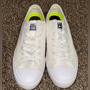 White Low Top Converse